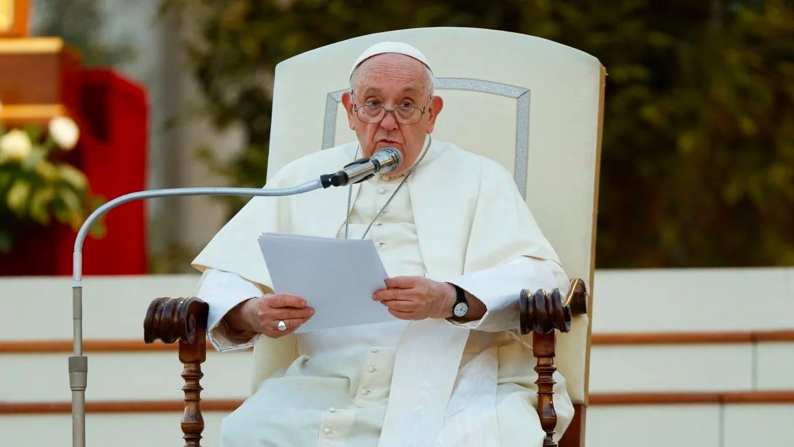 Pope Francis lambasts climate change skeptics and ‘irresponsible’ Western lifestyles